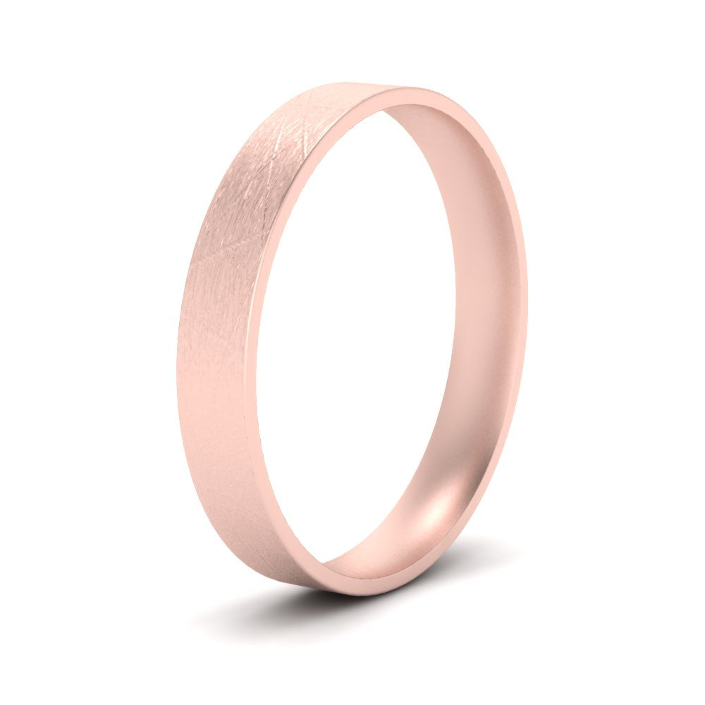 Ice Textured Mens 5mm Comfort Fit Wedding Band Fascinating Diamonds