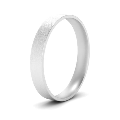 Ice Textured Mens 5mm Comfort Fit Wedding Band Fascinating Diamonds