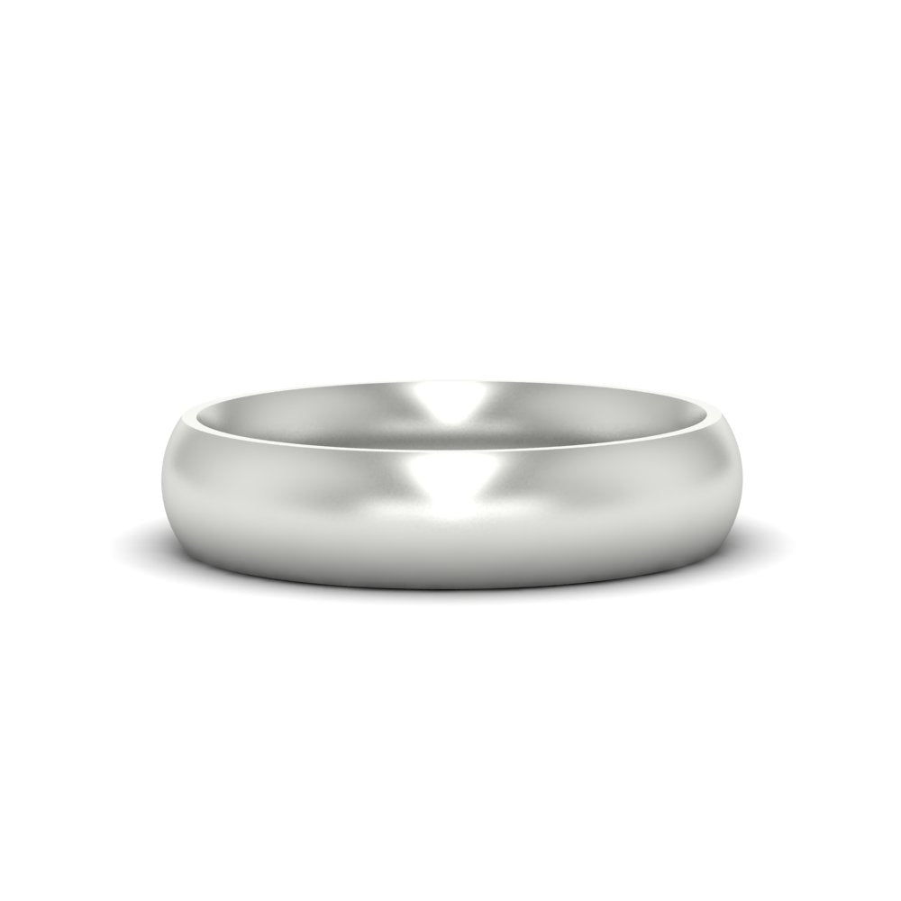 Minimalist Mens Wedding Band Fascinating Diamonds