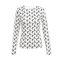 Women's Long-Sleeved Marine Moon T-Shirts & Underwear