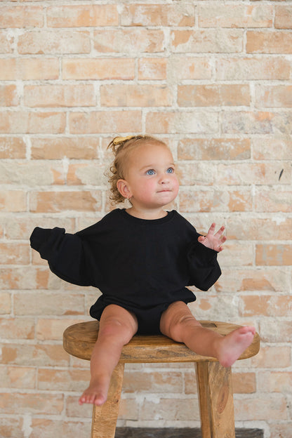 Phantom - Cloud Terry Bubble Romper Blush Lotus