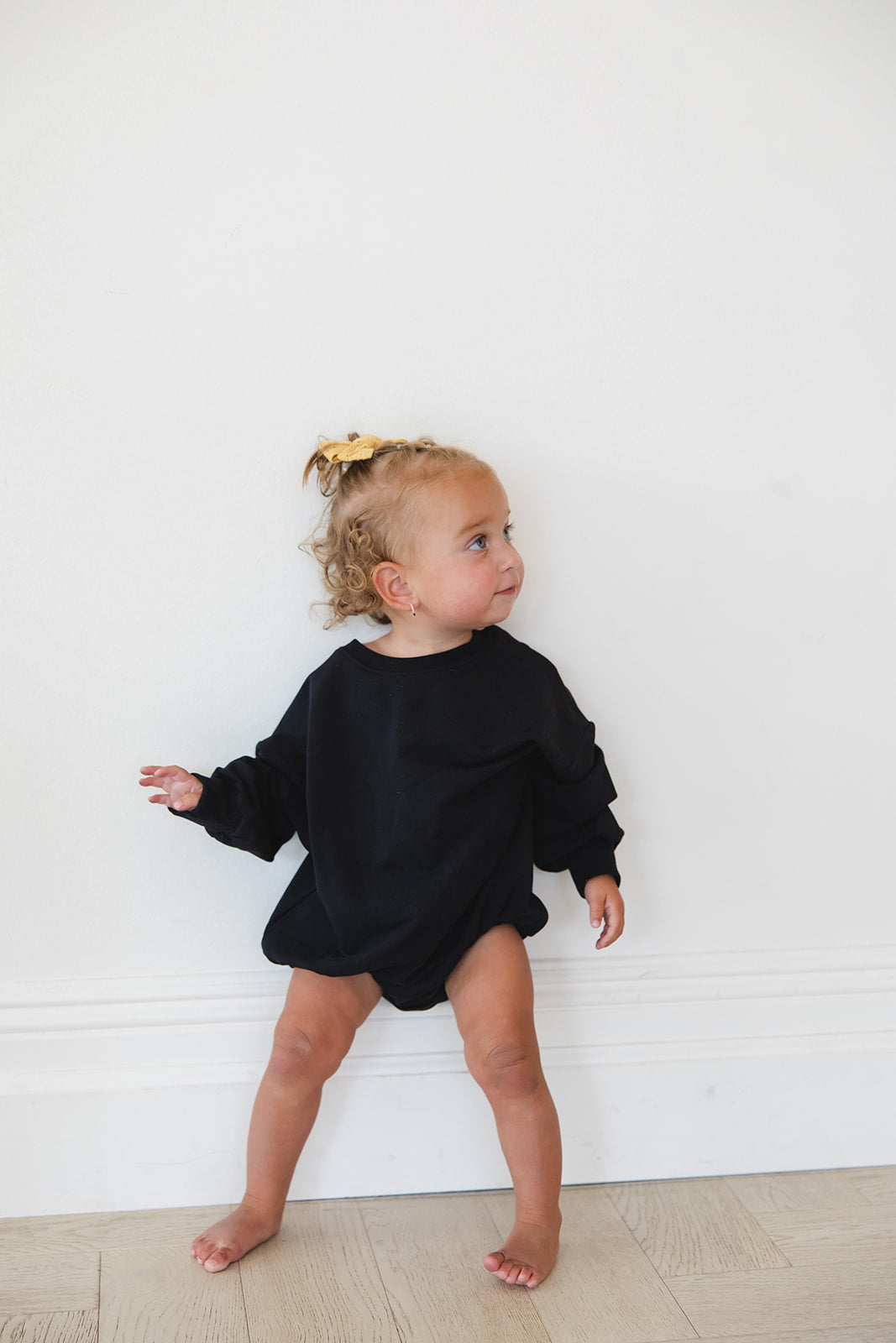 Phantom - Cloud Terry Bubble Romper Blush Lotus