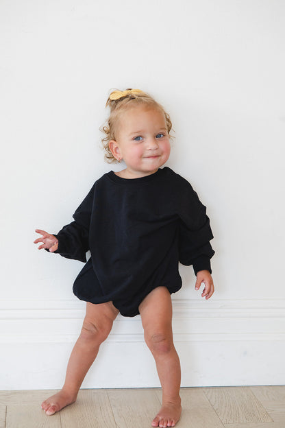Phantom - Cloud Terry Bubble Romper Blush Lotus