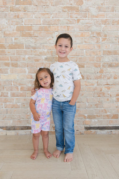 Madelyn - Short Set Blush Lotus