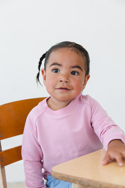 Ballet Blush - Cloud Terry Sweatshirt Blush Lotus