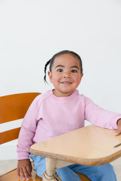 Ballet Blush - Cloud Terry Sweatshirt Blush Lotus