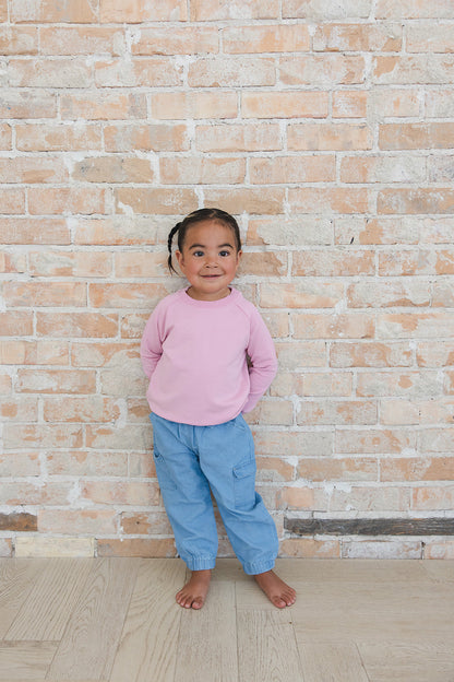 Ballet Blush - Cloud Terry Sweatshirt Blush Lotus