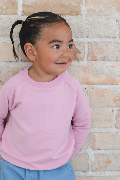 Ballet Blush - Cloud Terry Sweatshirt Blush Lotus