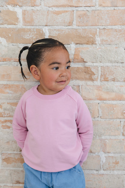 Ballet Blush - Cloud Terry Sweatshirt Blush Lotus