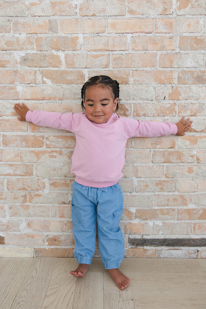 Ballet Blush - Cloud Terry Sweatshirt Blush Lotus