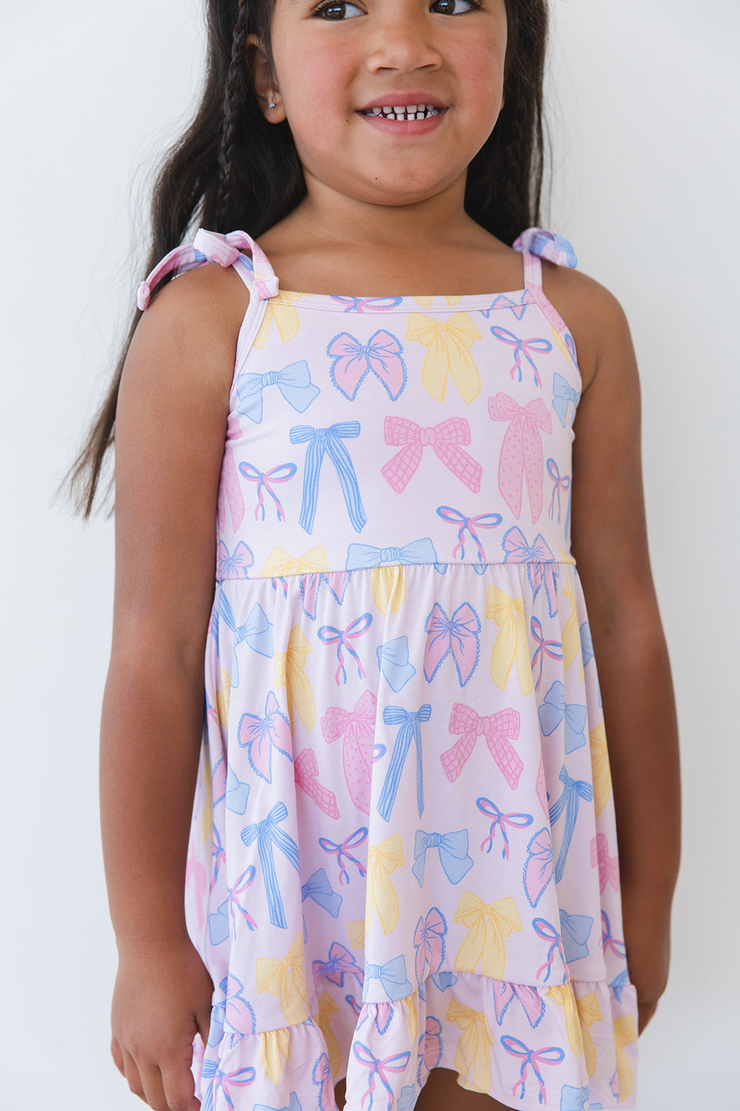 Madelyn - Twirl Dress Blush Lotus