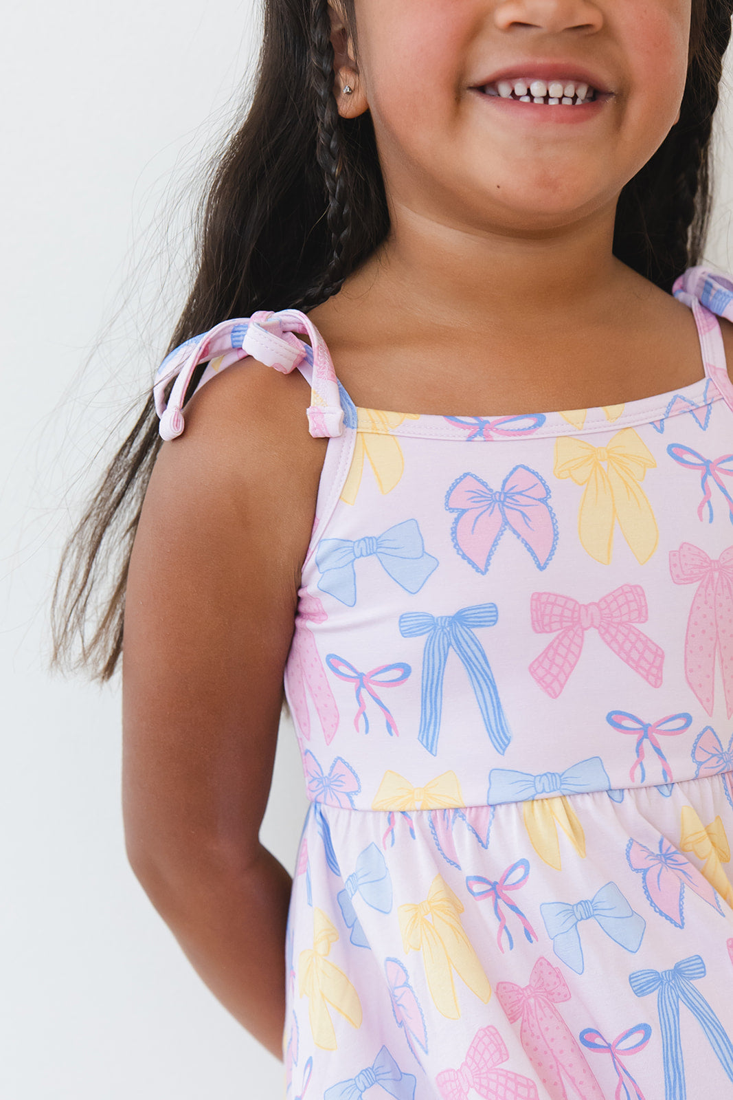 Madelyn - Twirl Dress Blush Lotus