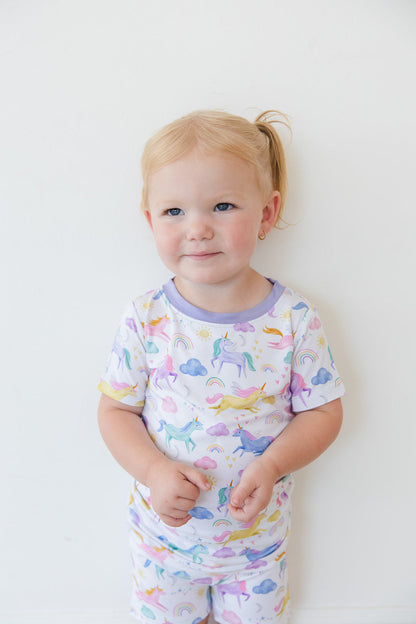 Elliana - Short Set Blush Lotus