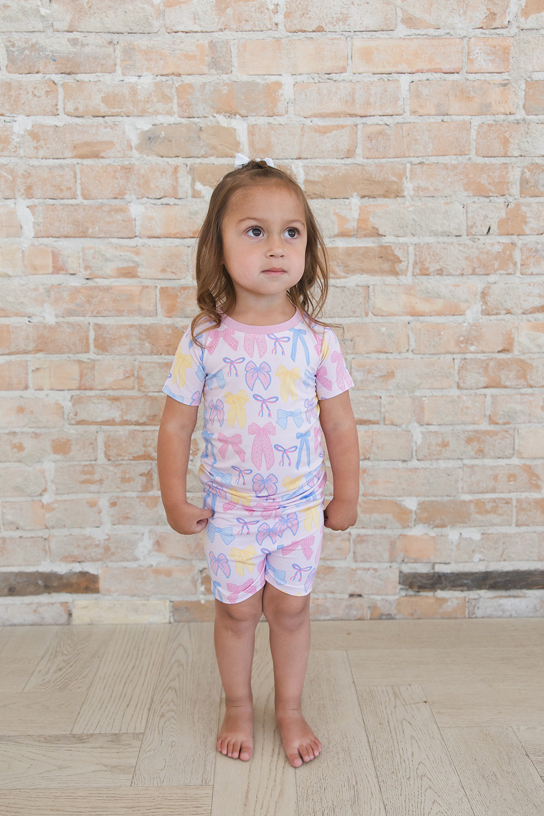 Madelyn - Short Set Blush Lotus