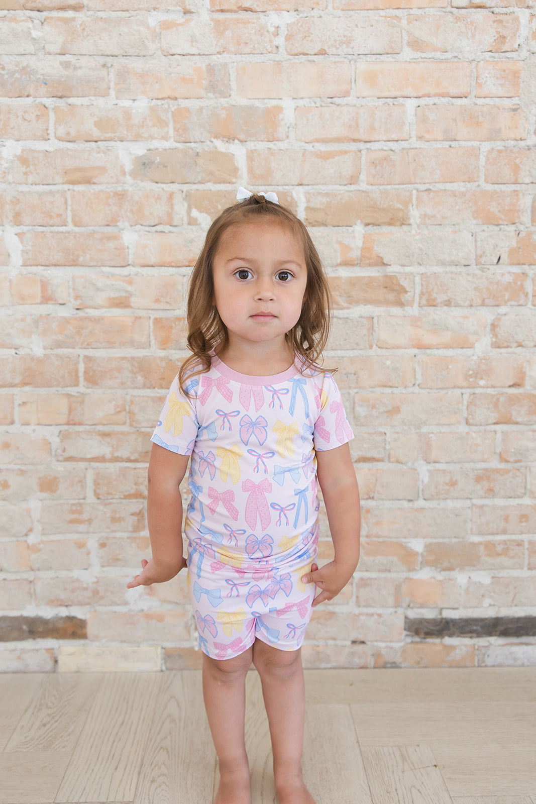 Madelyn - Short Set Blush Lotus