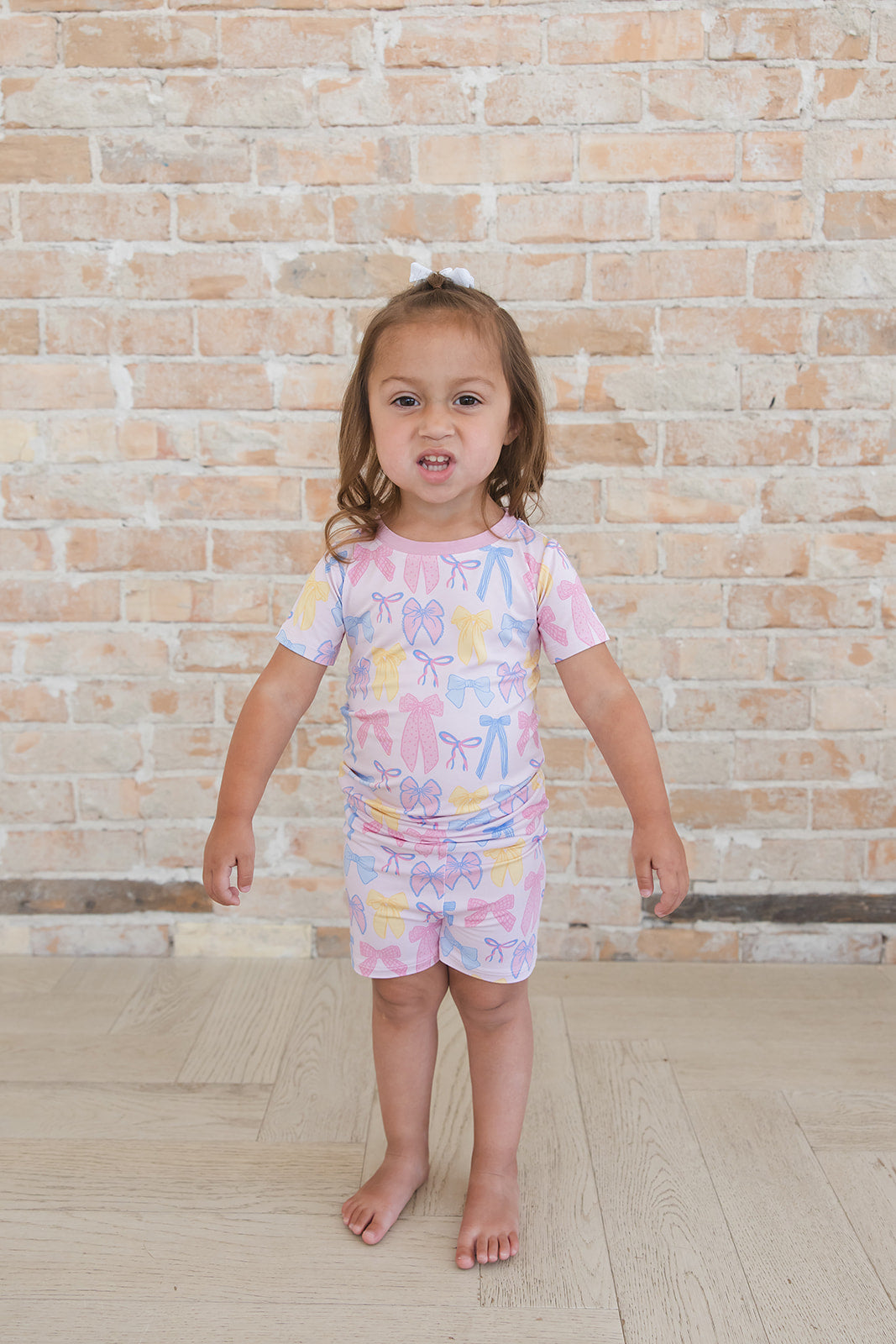 Madelyn - Short Set Blush Lotus