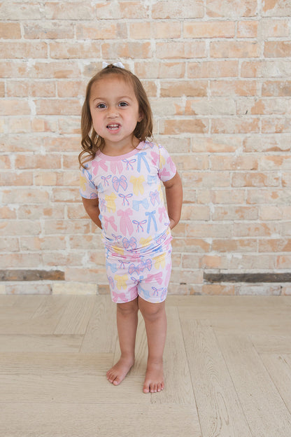Madelyn - Short Set Blush Lotus
