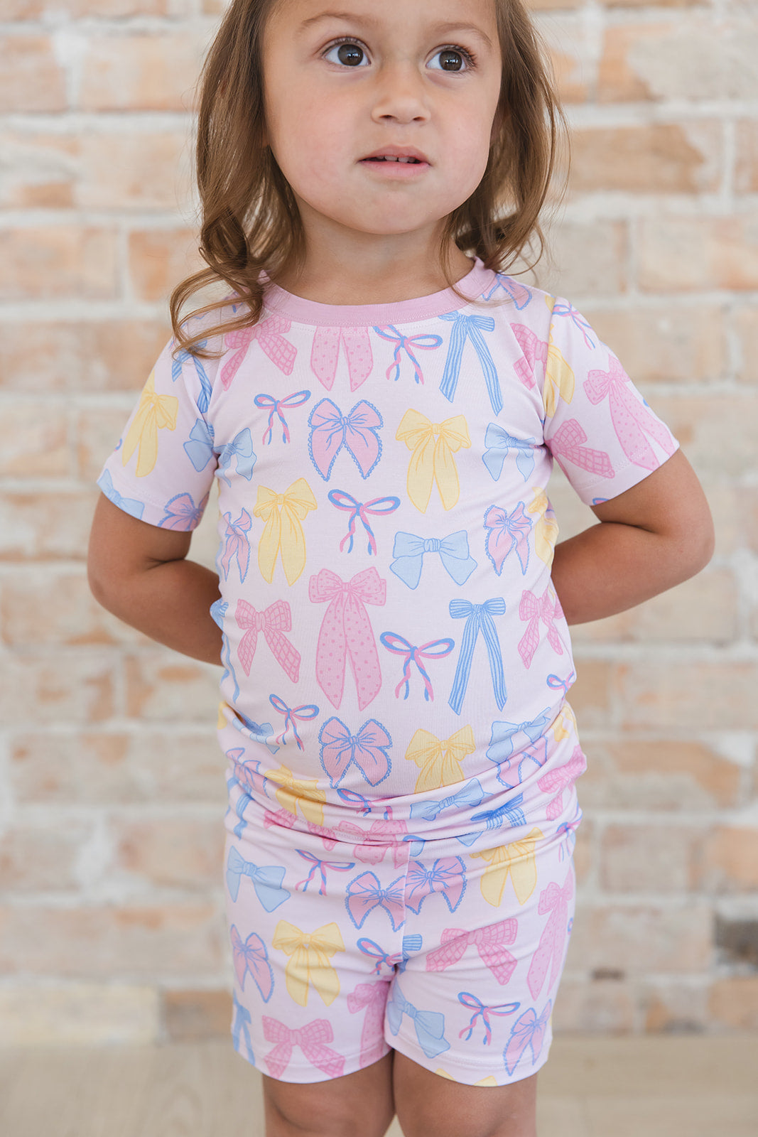 Madelyn - Short Set Blush Lotus