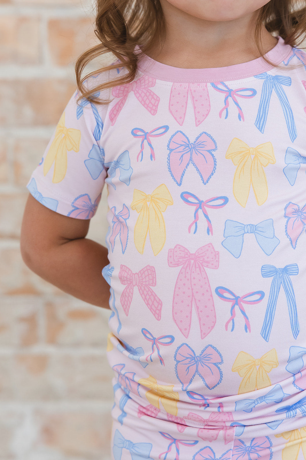 Madelyn - Short Set Blush Lotus