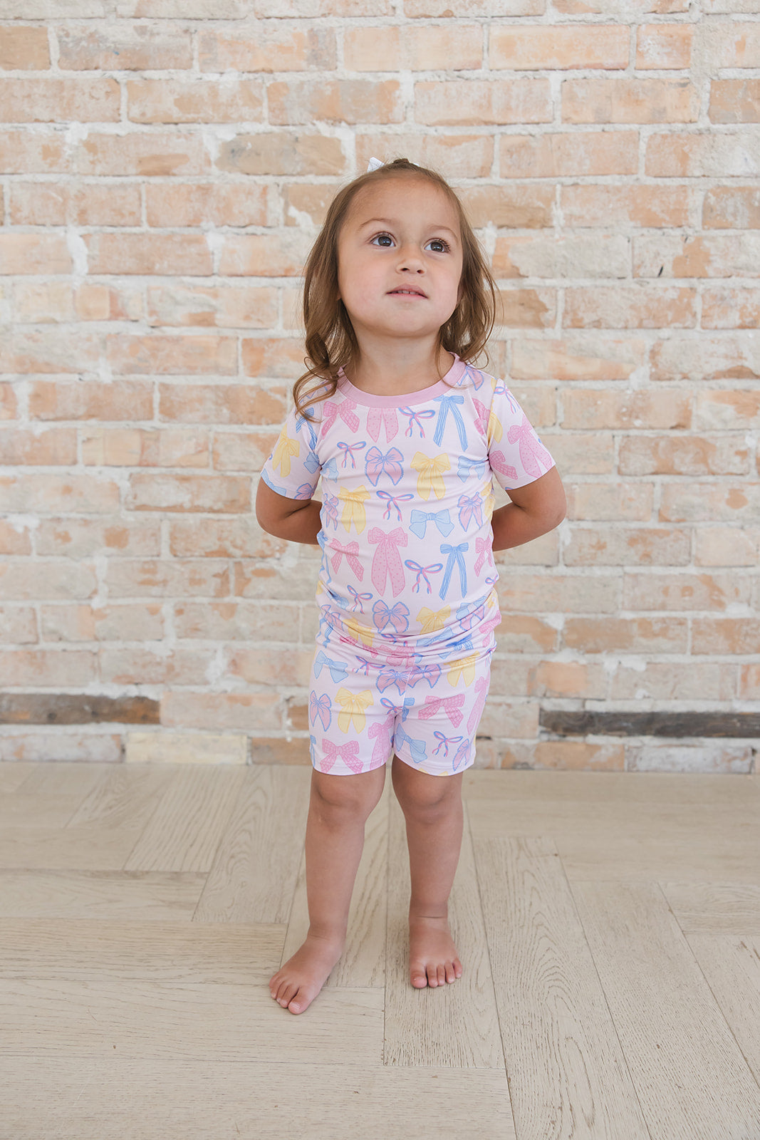 Madelyn - Short Set Blush Lotus