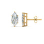 Marquise Diamond 6 Prong Stud Earrings Fascinating Diamonds
