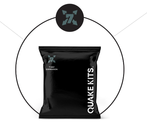 7 Day Expansion with Water Carrier quakekits.com