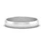 Wedding Band Beveled Edge Matte Fascinating Diamonds