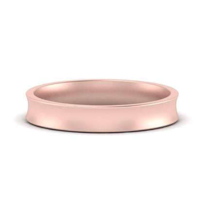 Comfort Fit Concave Mens Band Fascinating Diamonds