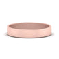 5 mm Flat Gold Wedding Band Fascinating Diamonds