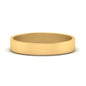 5 mm Flat Gold Wedding Band Fascinating Diamonds