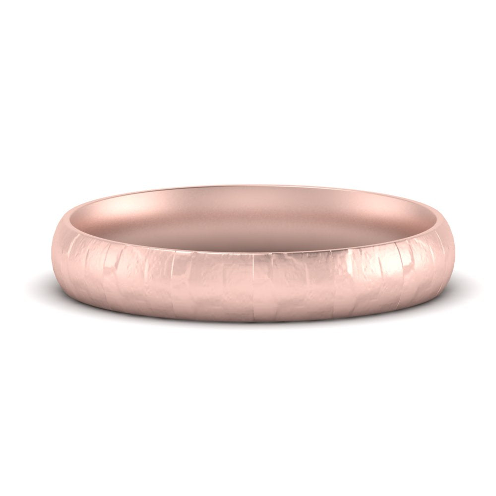 Lightweight Rock Texture Mens Wedding Band Fascinating Diamonds