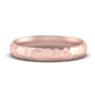 Mens Hammered Comfort Fit Wedding Band Fascinating Diamonds