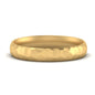 Mens Hammered Comfort Fit Wedding Band Fascinating Diamonds