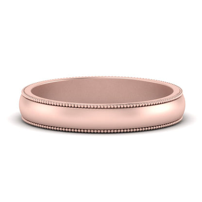Milgrain Matte Finish Mens Band Fascinating Diamonds