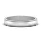Milgrain Matte Finish Mens Band Fascinating Diamonds