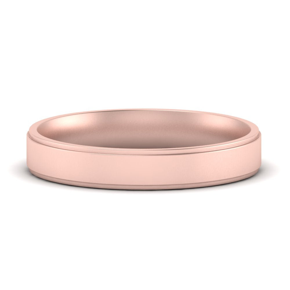 Steps Edge Comfort Fit Mens Band Fascinating Diamonds