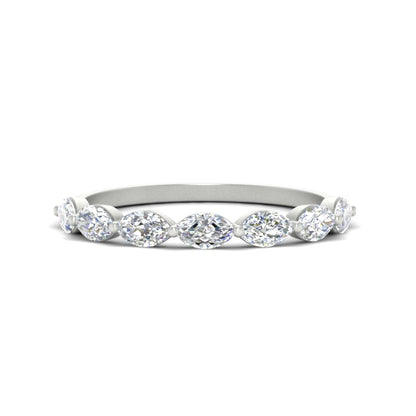 7 Stone Marquise East West 1 Carat Band Fascinating Diamonds