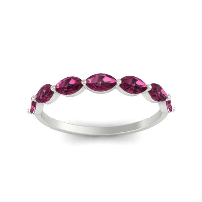 7 Stone Marquise East West 1 Carat Band Fascinating Diamonds