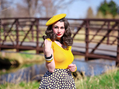 Sunny Side Up Skater Skirt Retrolicious