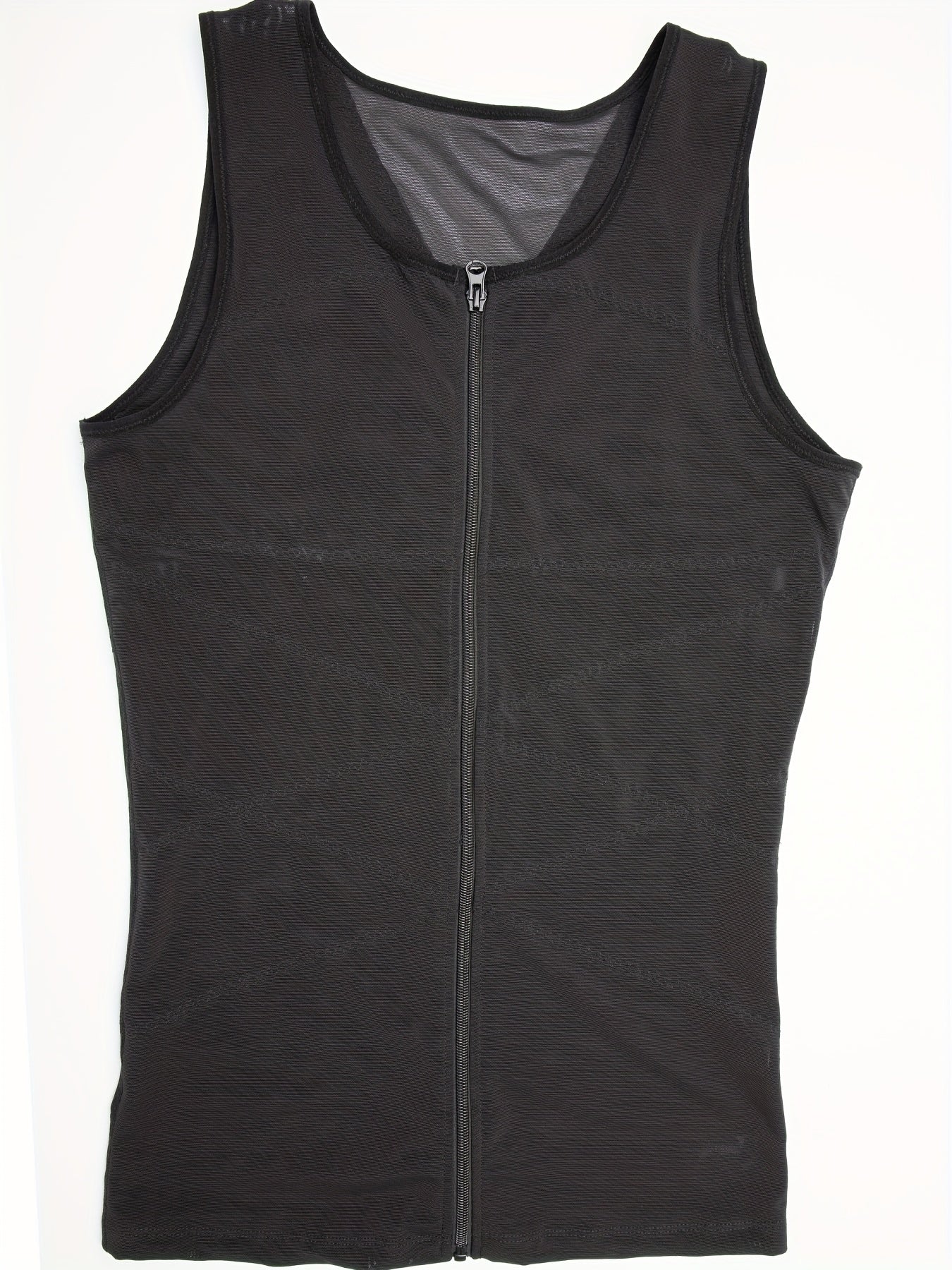 SCARBORO Men's Compression Shirt for Body Shaper Slimming Vest Tight Tummy Underwear Tank Top NovaCart