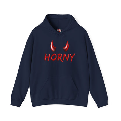 Horny Hooded Sweatshirt The Devil's Pickle