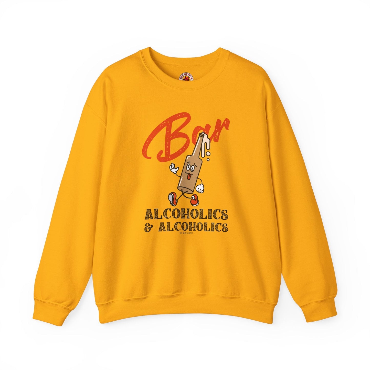 Bar Alcoholics & Alcoholics Crewneck Sweatshirt The Devil's Pickle
