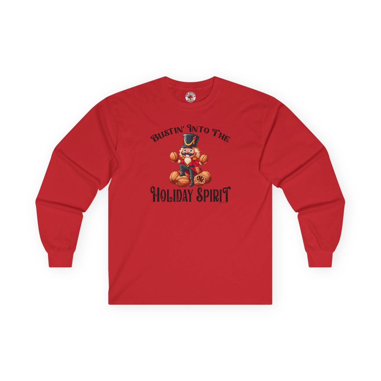 Bustin' Into The Holiday Spirit Long Sleeve Tee