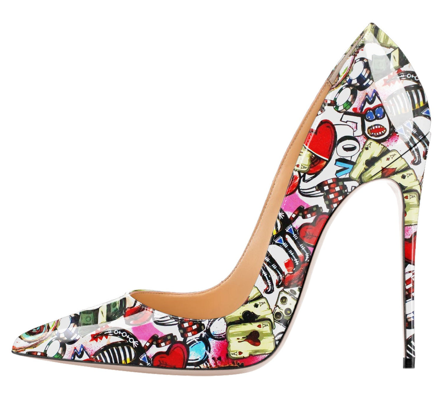 Shallow mouth high heels See size chart under “more details” The Fashion Celestial