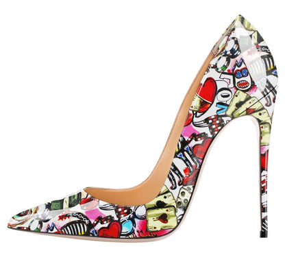 Shallow mouth high heels See size chart under “more details” The Fashion Celestial