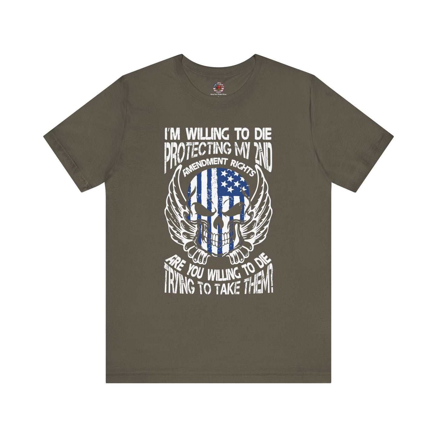 Protecting My 2nd Amendment Rights T-Shirt The Devil's Pickle