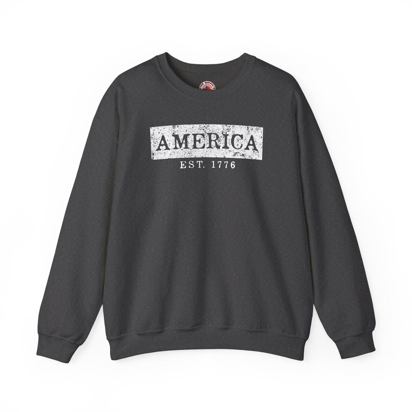 America Est. 1776 Crewneck Sweatshirt The Devil's Pickle