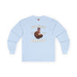 Stop Staring At My Breasts Long Sleeve Tee The Devil's Pickle