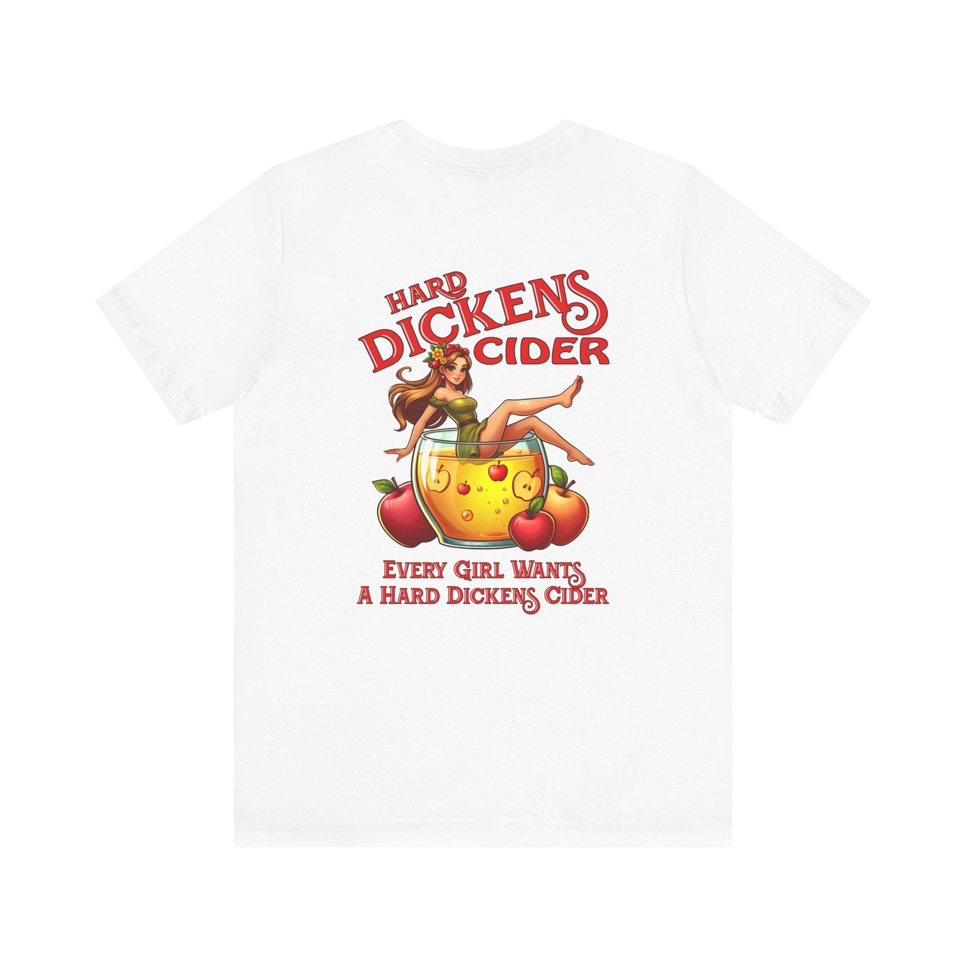 Hard Dickens Cider Front/Back T-Shirt The Devil's Pickle