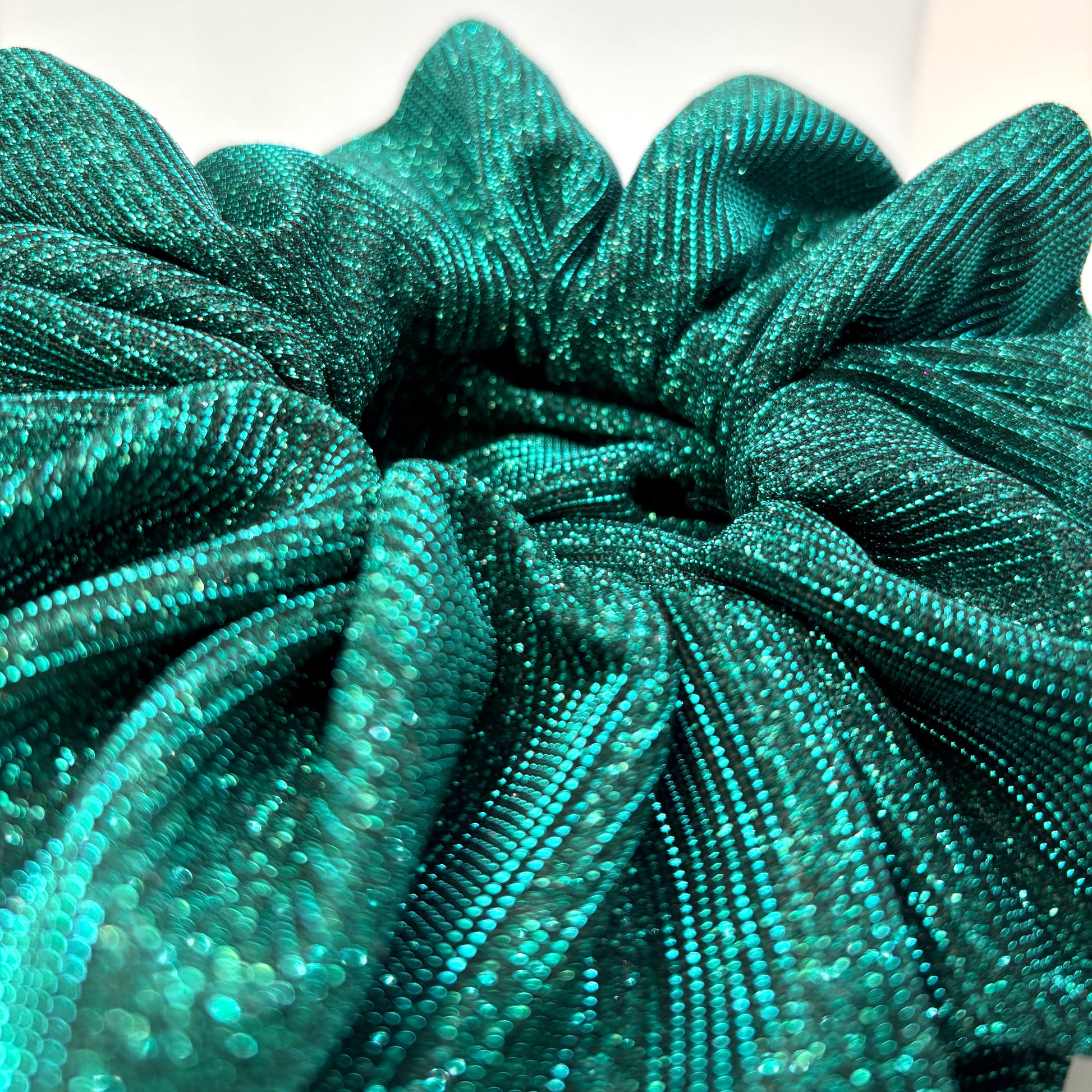 Forest Green Sparkle Scrunchie Enchanted Scrunch